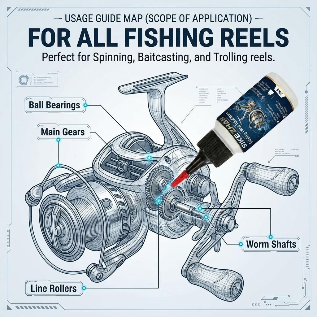 Fishing Reel Oil and Grease Lu - Reel Lubricant recensione e prezzo