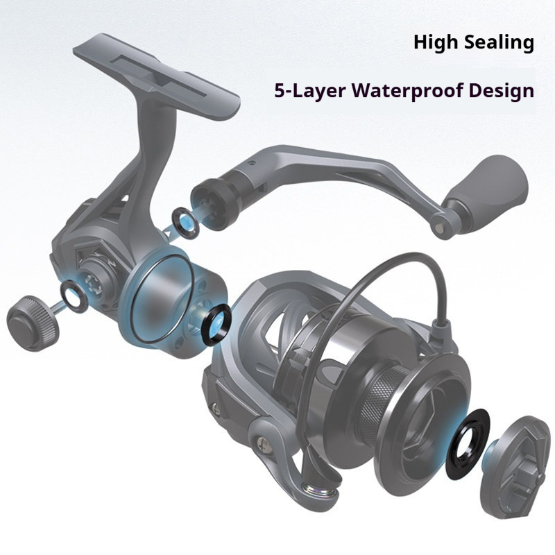 Sea Spinning Reel 5-Layer Seaw - Surf Reel recensione e prezzo