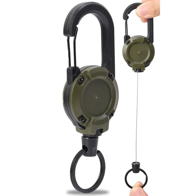 Tactical Retractable Carabiner - Conventional Reel recensione e prezzo
