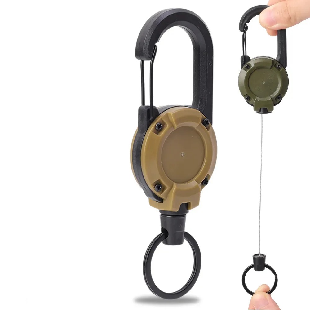 Tactical Retractable Carabiner - Conventional Reel recensione e prezzo