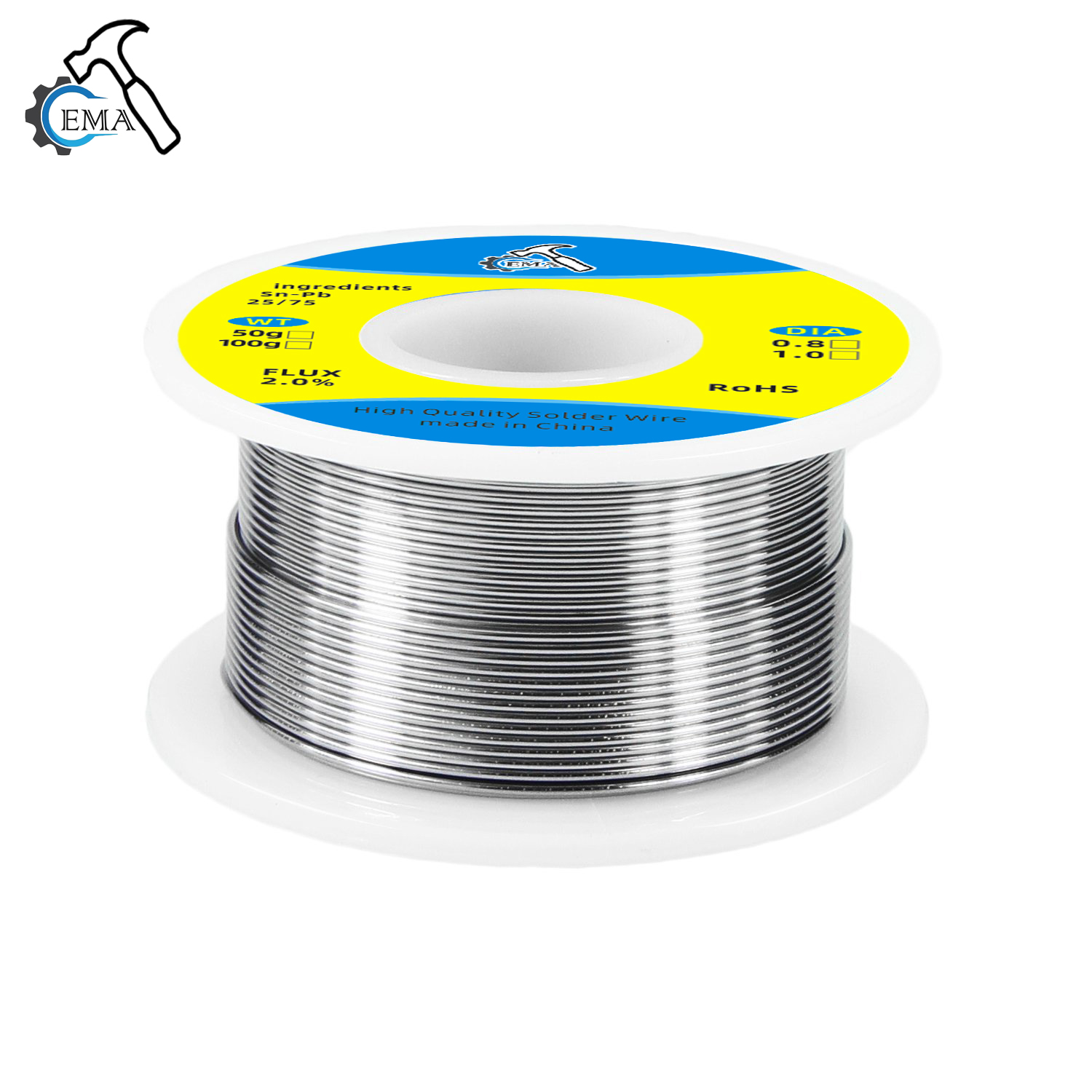 500G/100G/50G CF-25 Solder Wir - Electric Reel recensione e prezzo