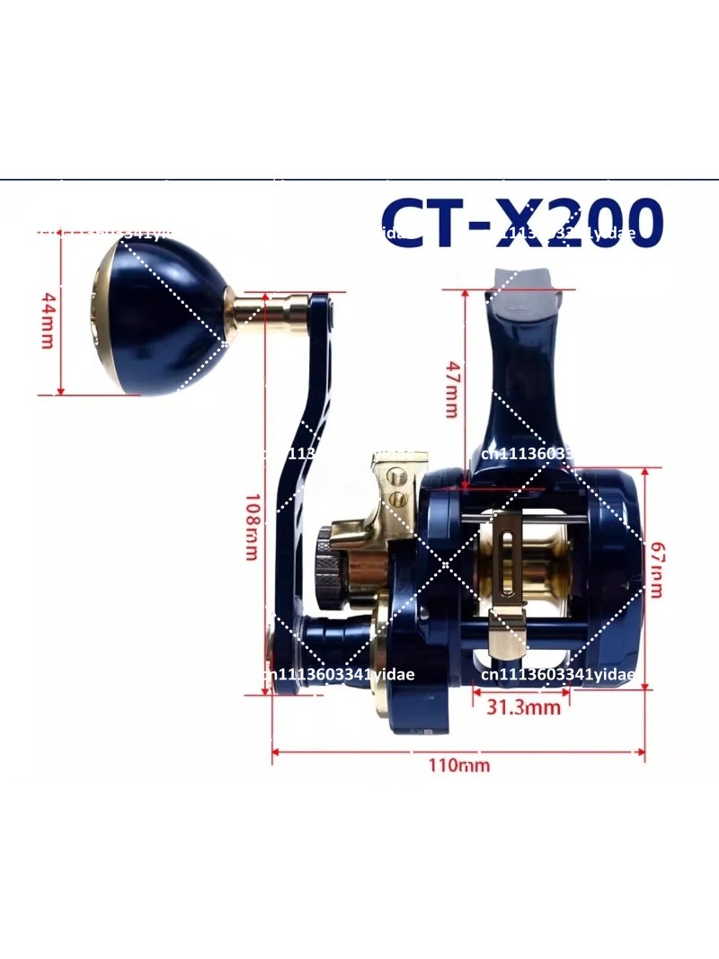 All-Metal Sea Fishing Drum Ree - Trolling Reel recensione e prezzo