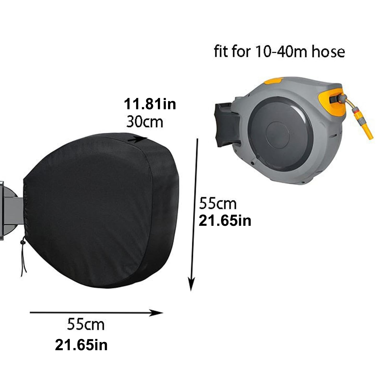 Garden Wall Mounted Hose Stora - Reel Cover recensione e prezzo