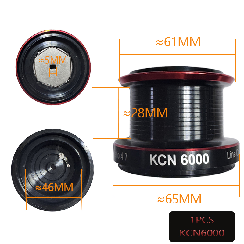 KCN6000 KCN8000 KCN10000 Spare - Reel Spare Spool recensione e prezzo
