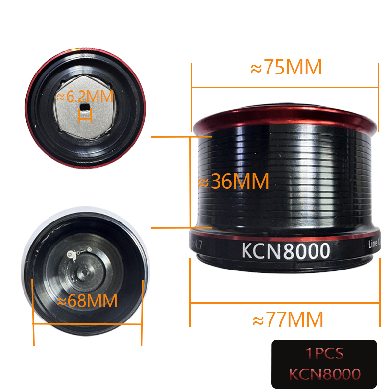 KCN6000 KCN8000 KCN10000 Spare - Reel Spare Spool recensione e prezzo