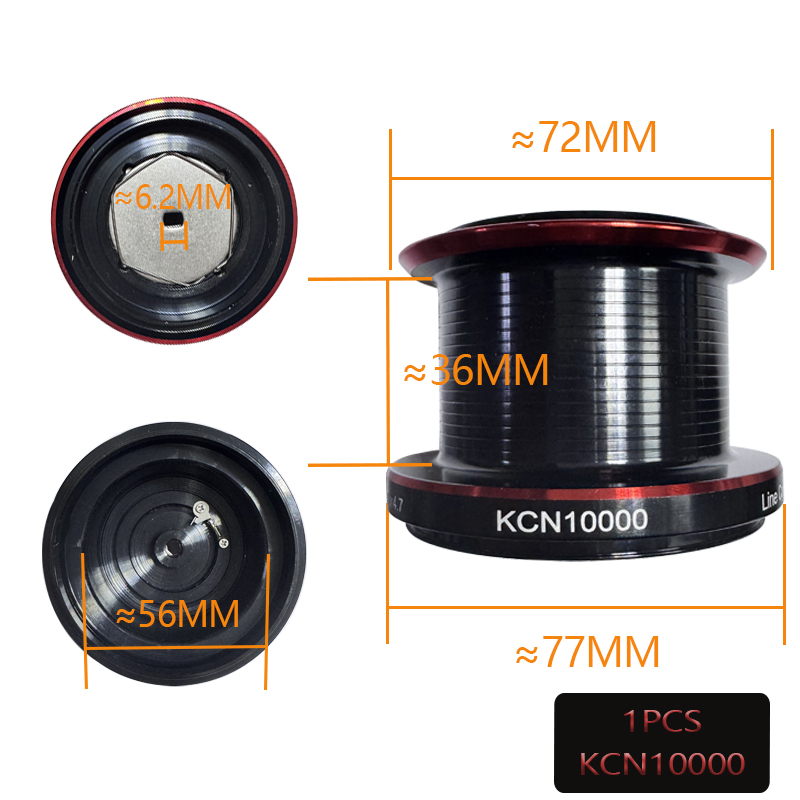 KCN6000 KCN8000 KCN10000 Spare - Reel Spare Spool recensione e prezzo