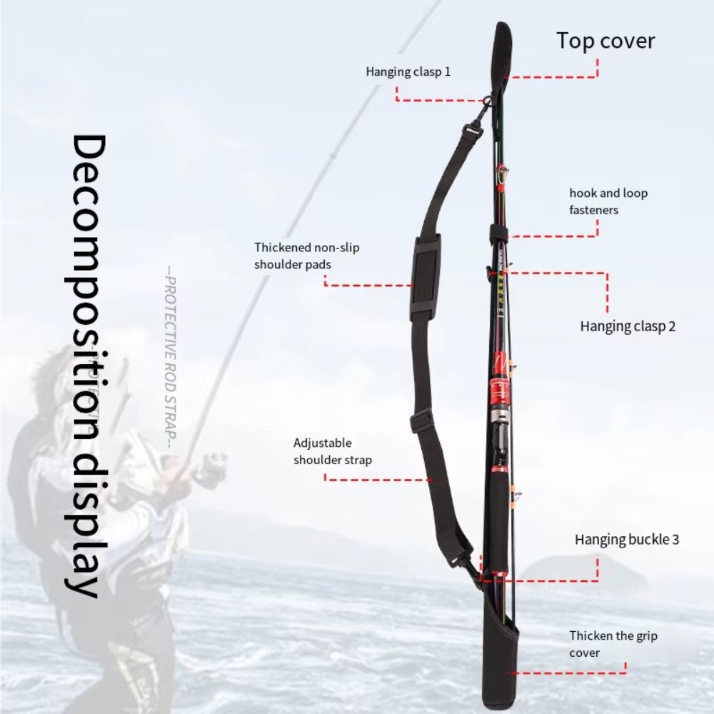 Adjustable Fishing Rod Storage - Reel Cover recensione e prezzo