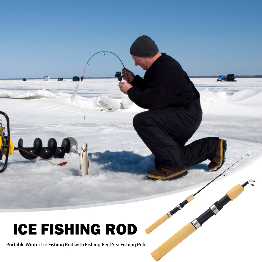 Ice Fishing Rod Portable Spinn - Ice Fishing Reel recensione e prezzo