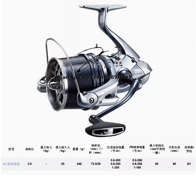 High Quality Lightweight Surf  - Surf Reel recensione e prezzo