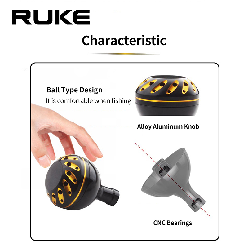 Ruke 1pc Fishing Reel Handle K - Reel Drag Knob recensione e prezzo