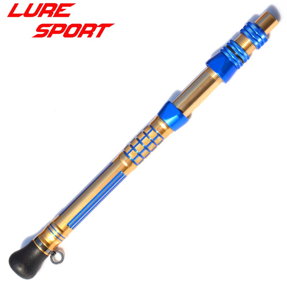 LURESPORT 40cm Gold and Blue L - Trolling Reel recensione e prezzo