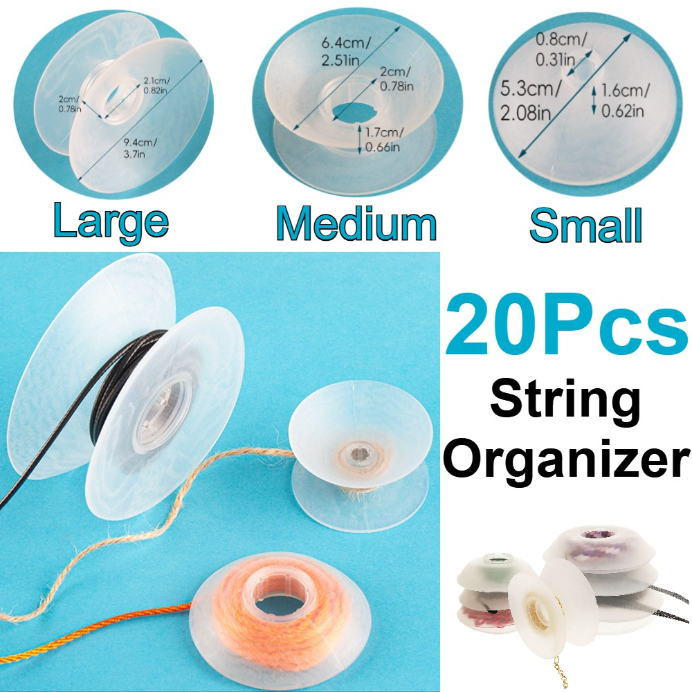 20Pcs Small/Medium/Large Threa - Reel Bag recensione e prezzo