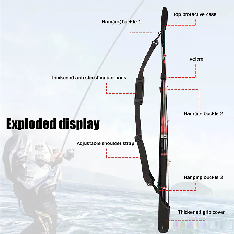 Adjustable Fishing Rod Storage - Reel Cover recensione e prezzo