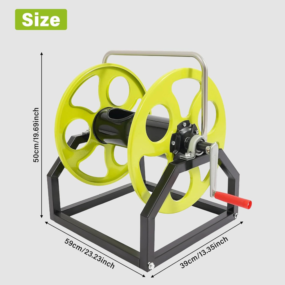 Garden Hose Reel, 360° Wall Mo - Reel Handle recensione e prezzo