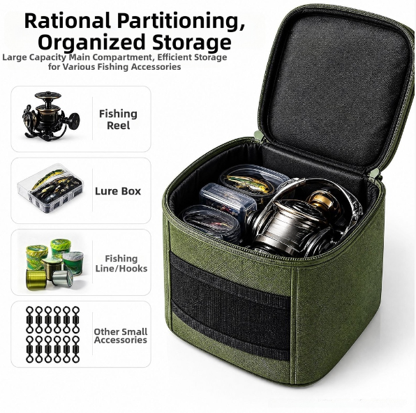 Waterproof Tackle Bag for Angl - Reel Bag recensione e prezzo