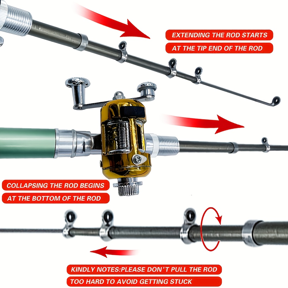 Pocket Ice Fishing Rod & Reel  - Ice Fishing Reel recensione e prezzo