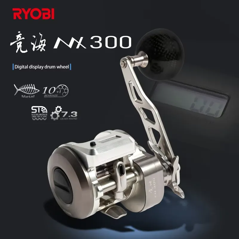 New Ryobi metal slow trolling  - Trolling Reel recensione e prezzo