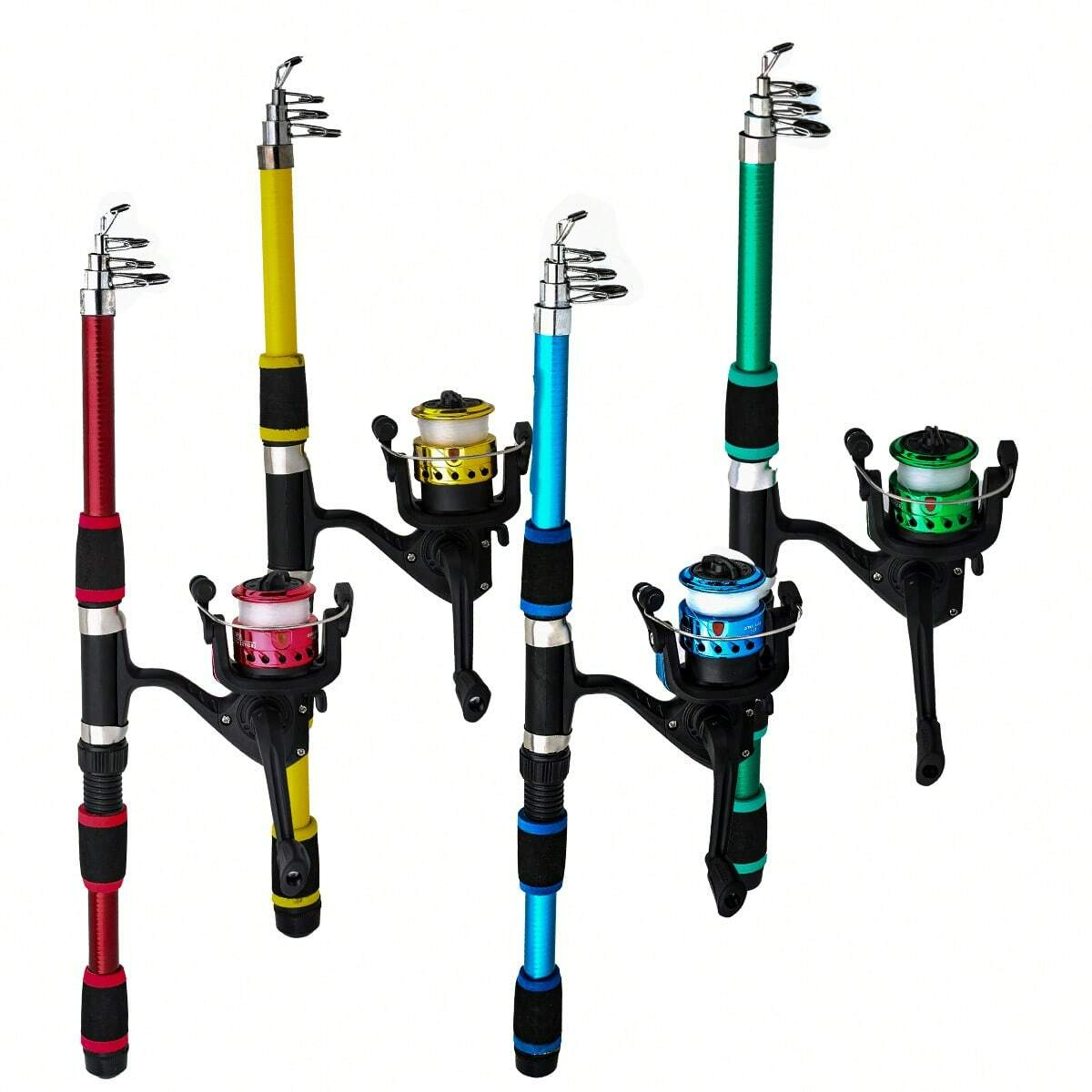 Fishing Pole Set Full Kits Wit - Spincast Reel recensione e prezzo