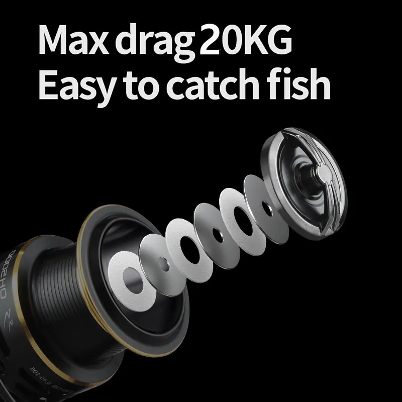 LINNHUE Carp Fishing Reel Spin - Reel Spare Spool recensione e prezzo