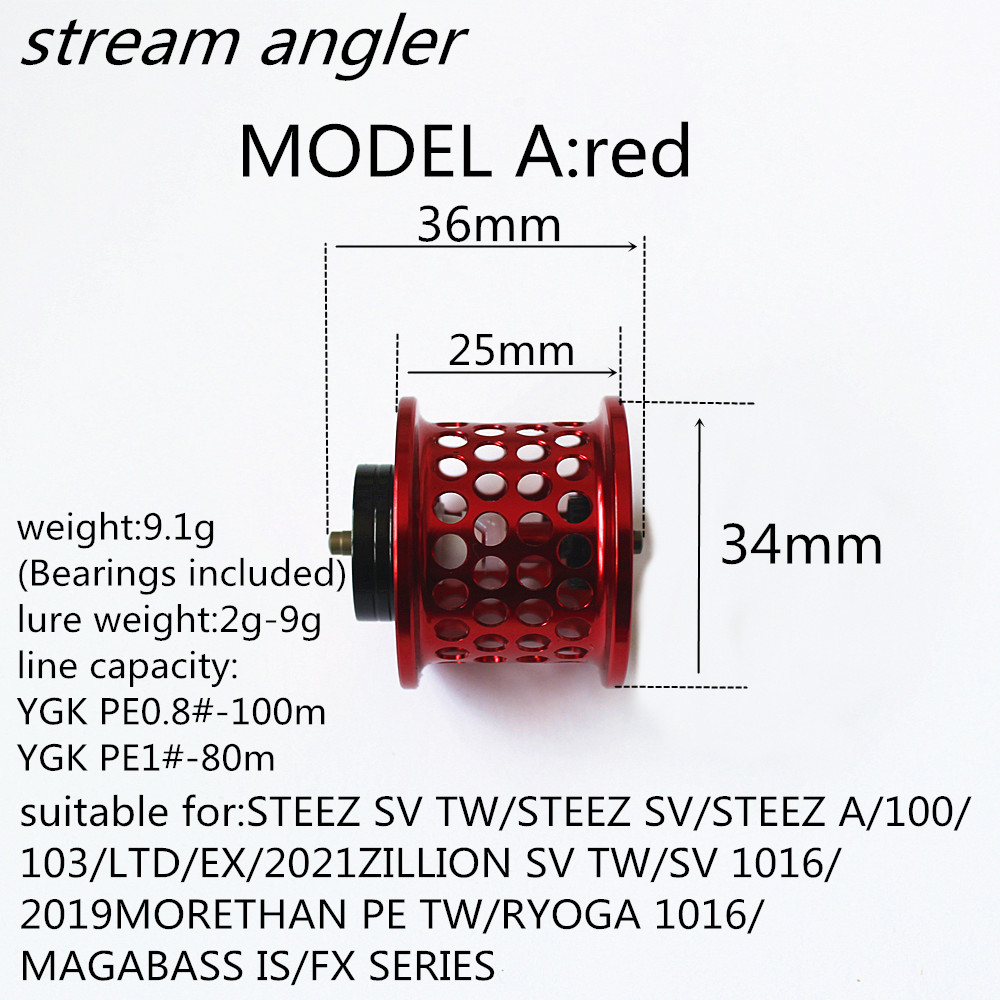 Shallow Spool Retrofit Parts A - Reel Spare Spool recensione e prezzo