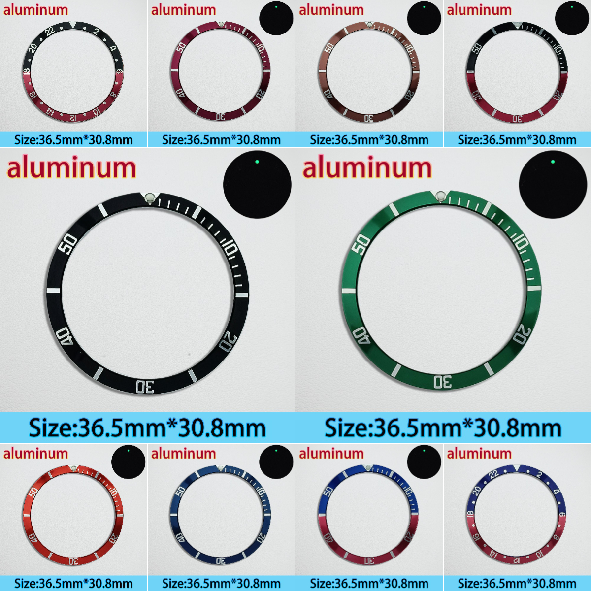 Aluminium Bezel 36.5mm*30.8mm  - Reel Case recensione e prezzo