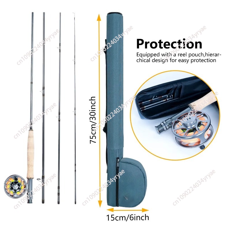 8 Fan Premium Fly Fishing Comb - Fly Reel recensione e prezzo
