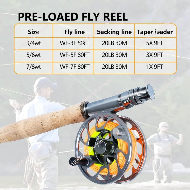 8 Fan Premium Fly Fishing Comb - Fly Reel recensione e prezzo