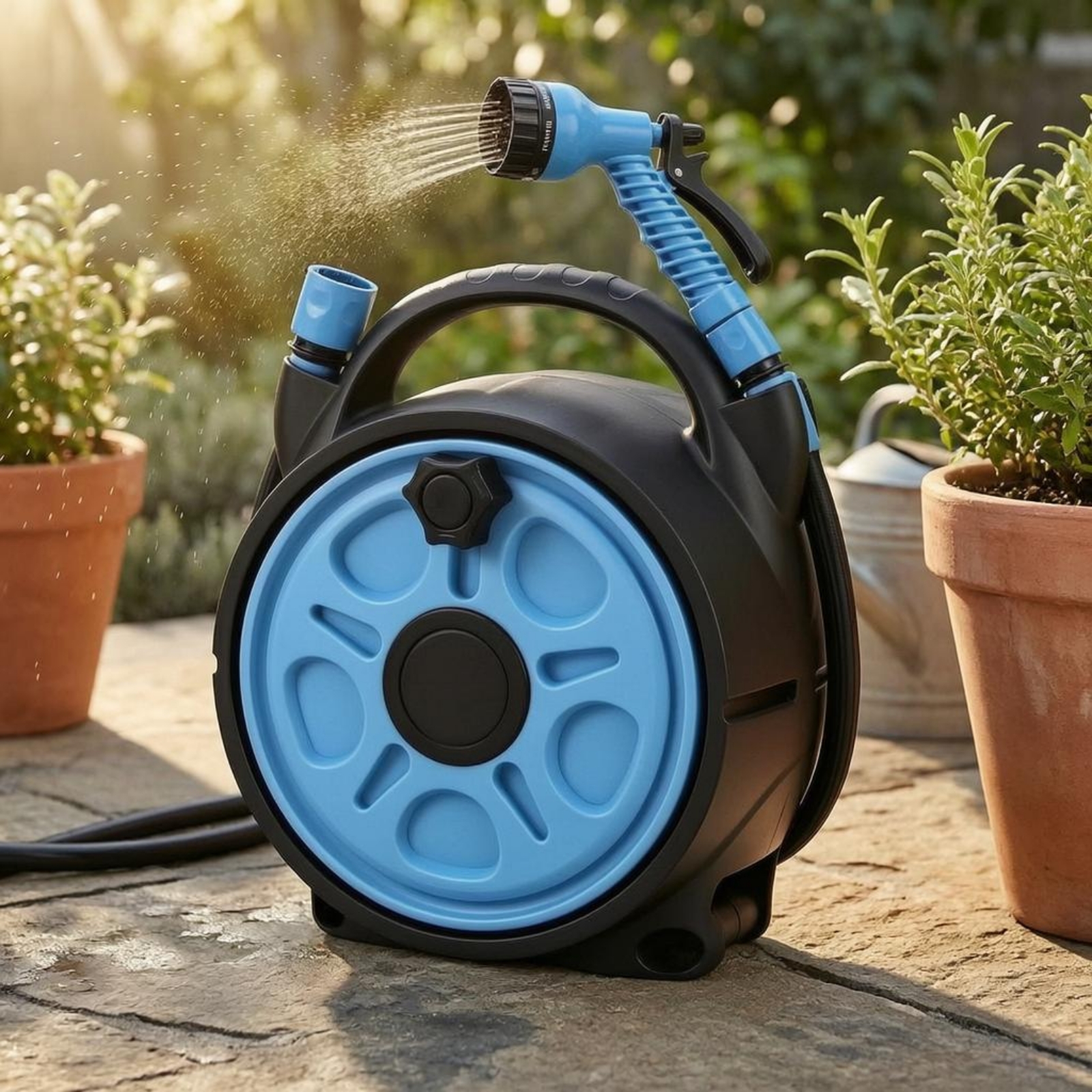 Hose Reel Sprayer Portable Car - Reel Handle recensione e prezzo
