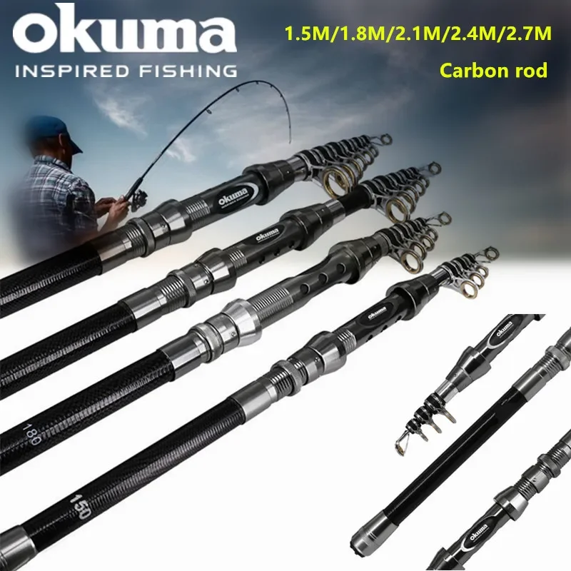 OKUMA New Carbon Rock Rod 1.5M - Surf Reel recensione e prezzo