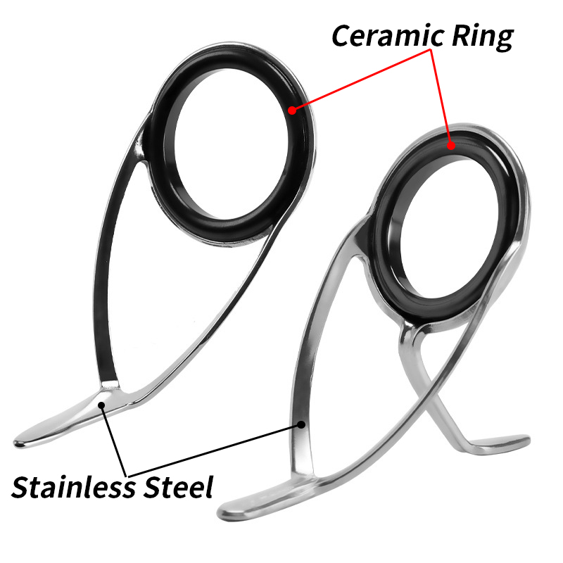 9Pcs Fishing Rod Guides Ring R - Reel Repair Kit recensione e prezzo