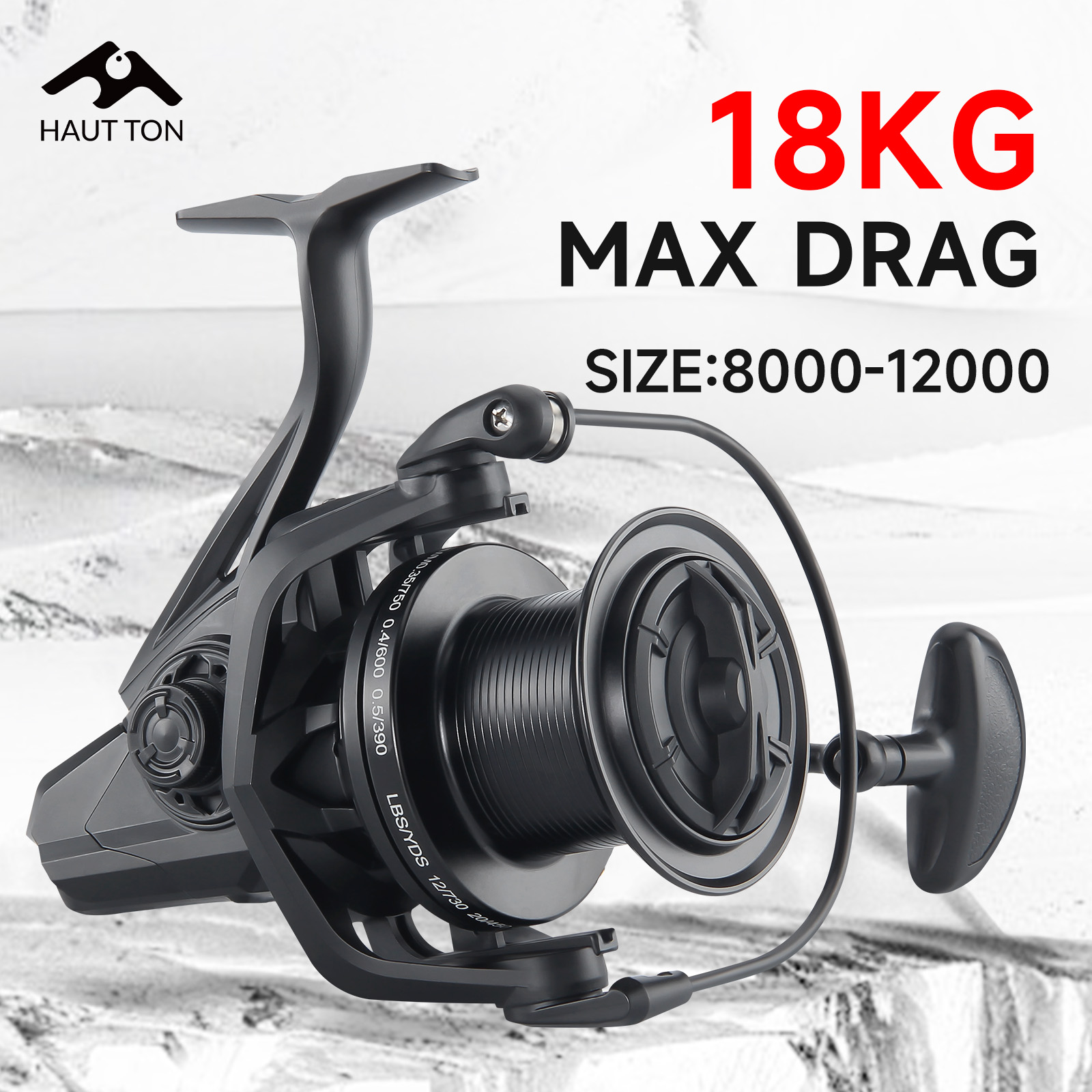 HAUT TON BLACK 12000/14000 Sur - Surf Reel recensione e prezzo