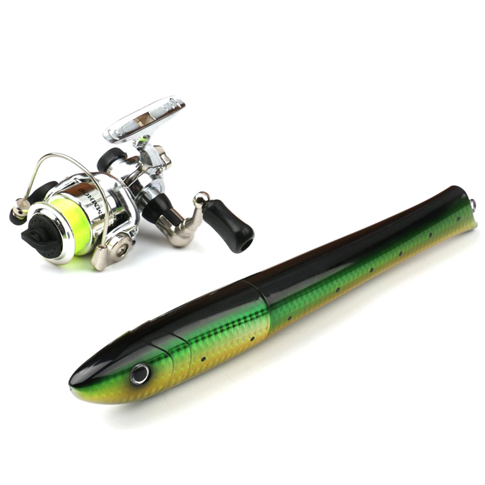 Portable Fish Shaped Fishing R - Ice Fishing Reel recensione e prezzo