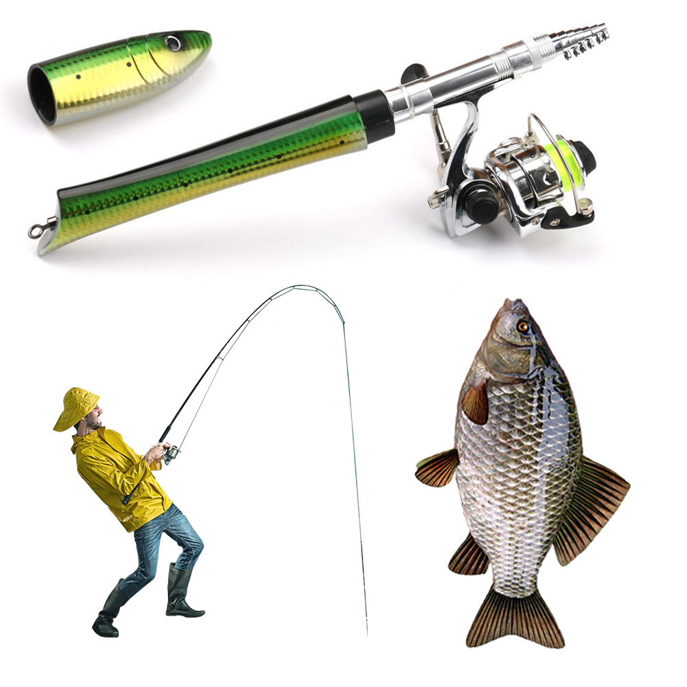 Portable Fish Shaped Fishing R - Ice Fishing Reel recensione e prezzo