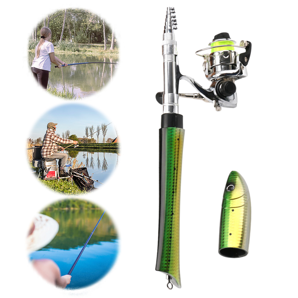 Portable Fish Shaped Fishing R - Ice Fishing Reel recensione e prezzo