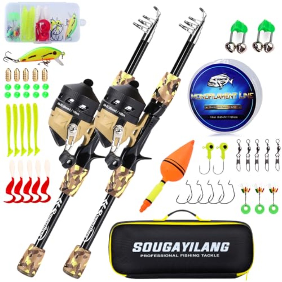 Fishing Rod and Reel Combo, Li - Spincast Reel recensione e prezzo