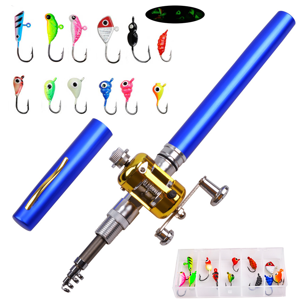 Mini ice fishing rod Combo wit - Ice Fishing Reel recensione e prezzo