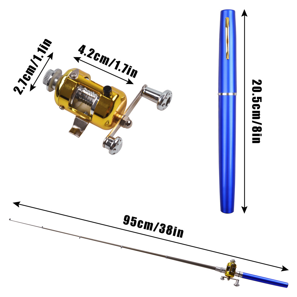 Mini ice fishing rod Combo wit - Ice Fishing Reel recensione e prezzo